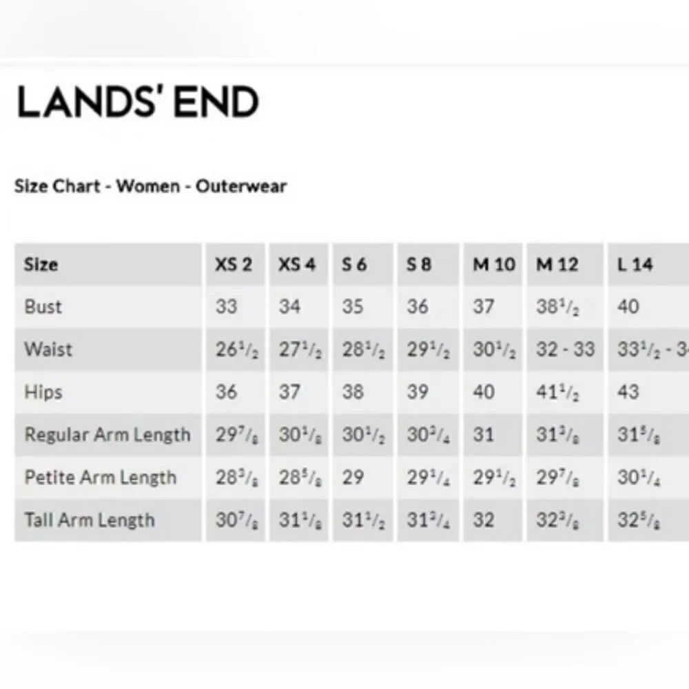 LANDS END Down Coat with Stretch - Picture 11 of 11